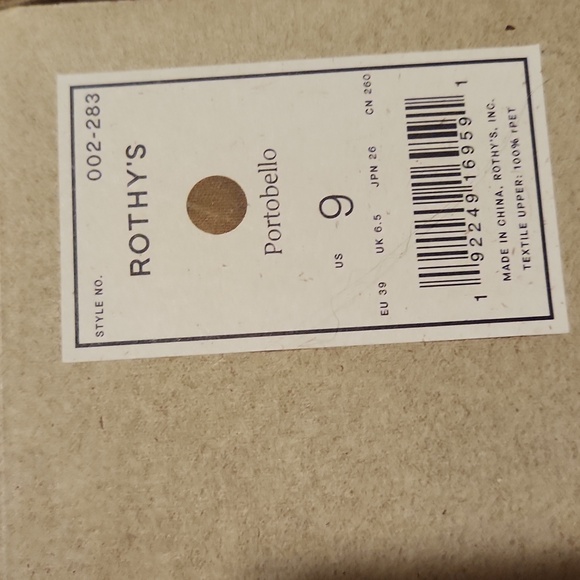 NIB Rothy's The Point - Portobello - Picture 4 of 4